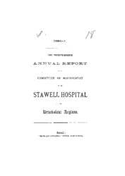 Stawell Hospital and Benevolent Asylum 28th Annual Report 1887.pdf.jpg